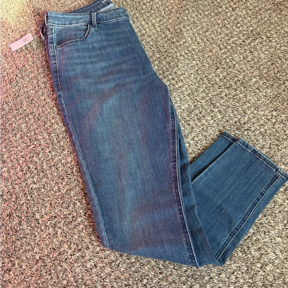 NWT old navy 14 high rise super skinny jean